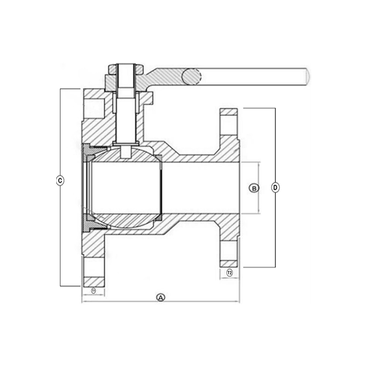 Flush Bottom Ball Valve
